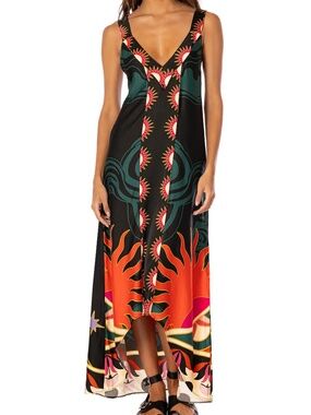 Maaji Flamingo Night Lowry Dress Small NWT